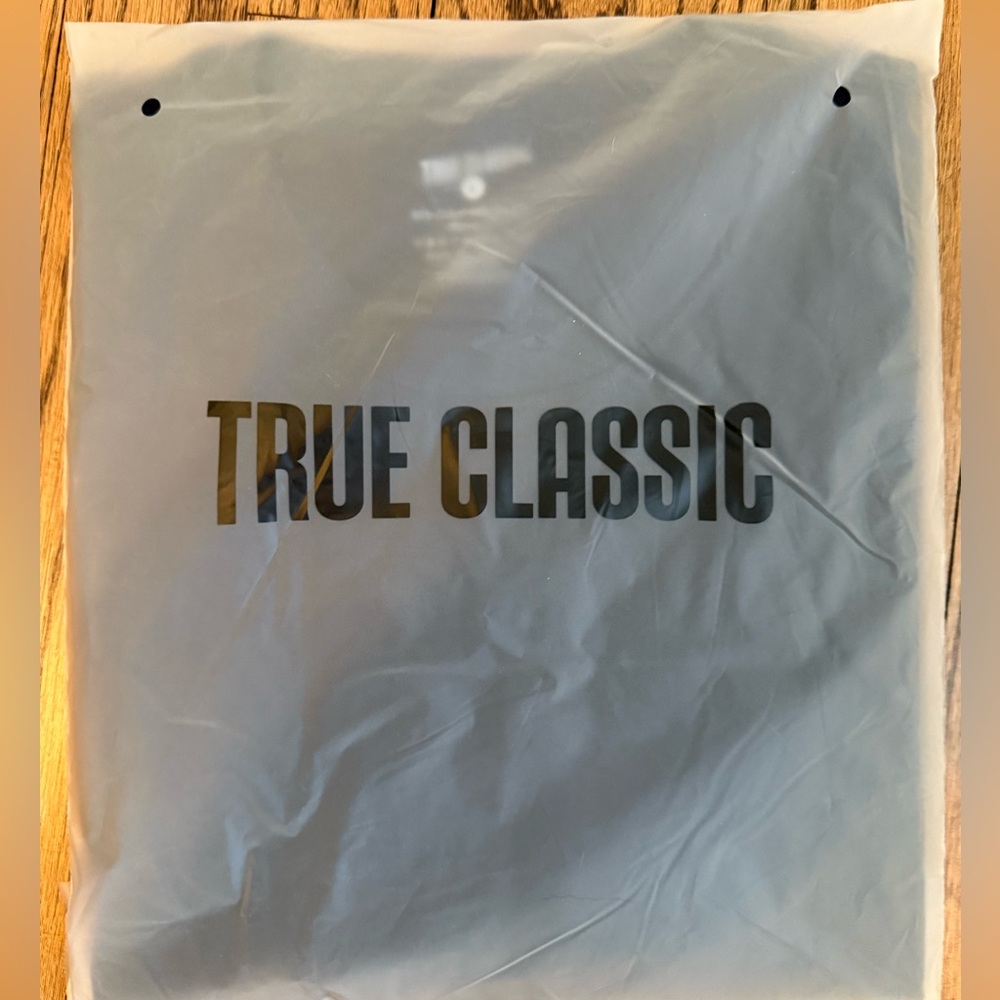 Black True Classic Tee. Brand new in bag. Large.